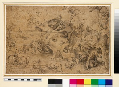 The Temptation of St. Anthony, 1556 by Pieter Bruegel the Elder